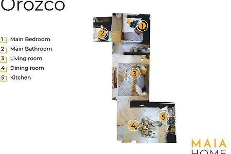 Orozco Maiahome-Polanco 1Br Close To Antara Mexico City Ngoại thất bức ảnh